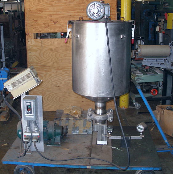 Stainless Steel Mix Tank, portable,